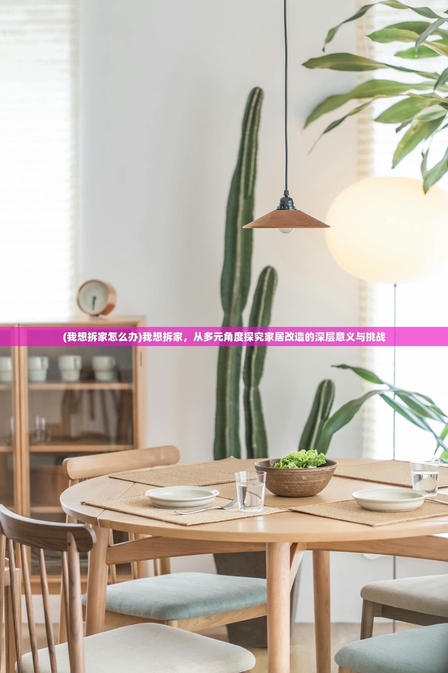 (我想拆家怎么办)我想拆家，从多元角度探究家居改造的深层意义与挑战