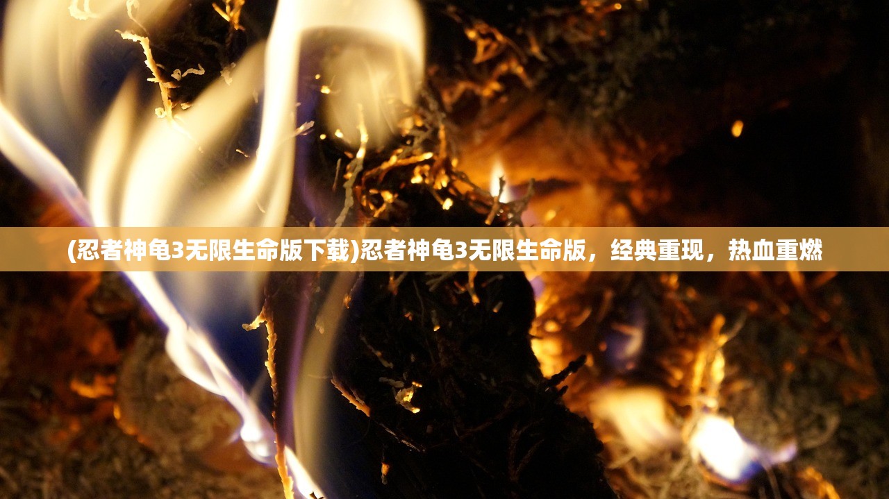 (忍者神龟3无限生命版下载)忍者神龟3无限生命版，经典重现，热血重燃