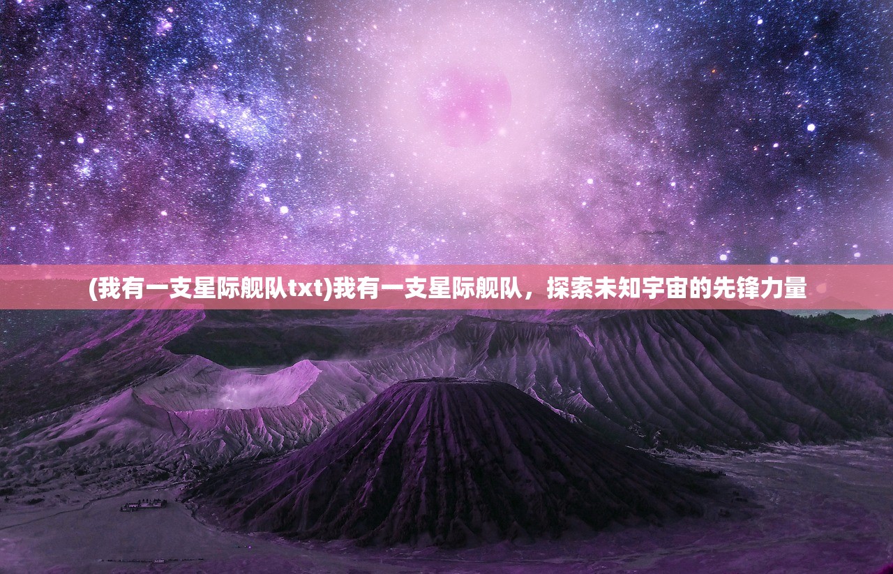 (我有一支星际舰队txt)我有一支星际舰队,探索未知宇宙的先锋力量 (我有一支星际舰队txt)我有一支星际舰队,探索未知宇宙的先锋力量